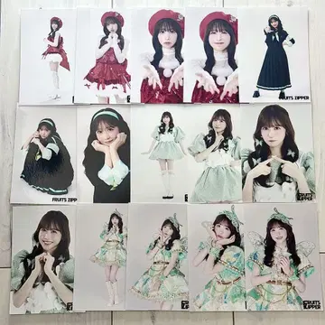 FRUITS ZIPPER 사쿠라이 유이 브로마이드 모음 1