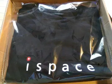 ispace 블랙 티셔츠 및 모형