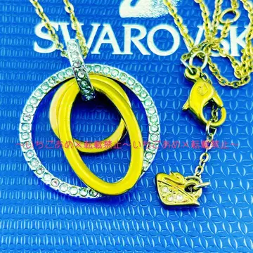 스와로브스키 SWAROVSKI 3 서클 목걸이