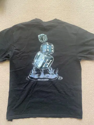 HUF 하프 ICE DICE TEE 티셔츠 블랙 L