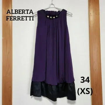 ALBERTA FERRETTI 슬리브리스 원피스 34
