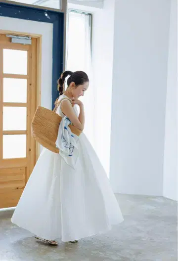 bluelea 블루레아 Jacquard long dress 36