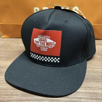 VANS 블랙 야구 모자 미사용 새상품 모자