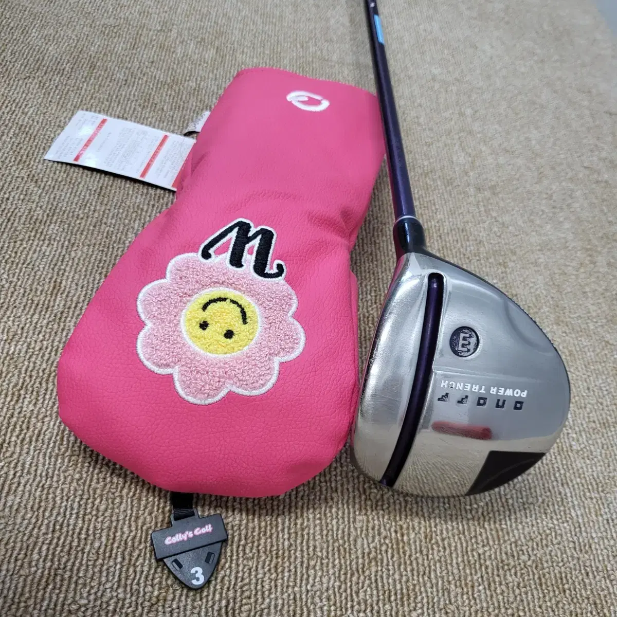 Onoff 418 Ladies #3 Wood, 15.5 degrees, L, Korean genuine product, EG506401