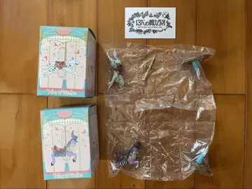 지브리 파크 한정판 회전목마 피규어 마녀의 계곡 컬렉션