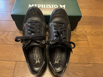 MEPHISTO 블랙스 스니커즈 지퍼 포함 23.5cm~24cm