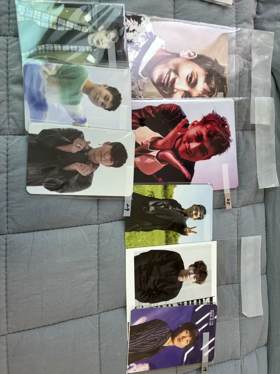 Btob Eunkwang poca, 9 cards in bulk