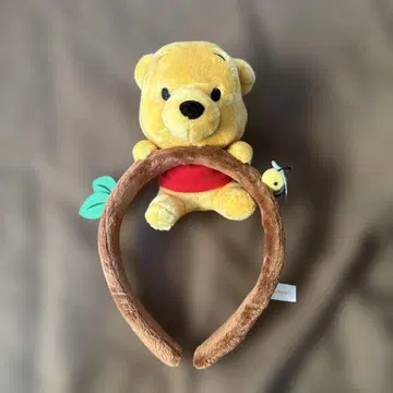 곰돌이 푸 봉제 인형 머리띠