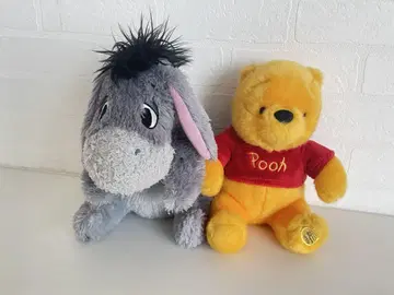 이요르와 푸우 봉제 인형 세트