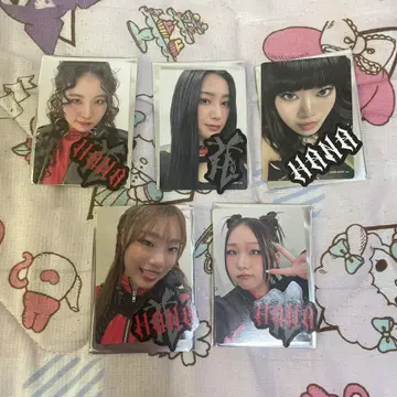 HANA 시크릿 트레이딩 카드 코하루 모모카 나오코 마히나 치카