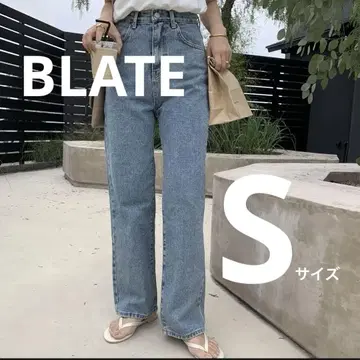 BLATE 데님 팬츠 스트레이트