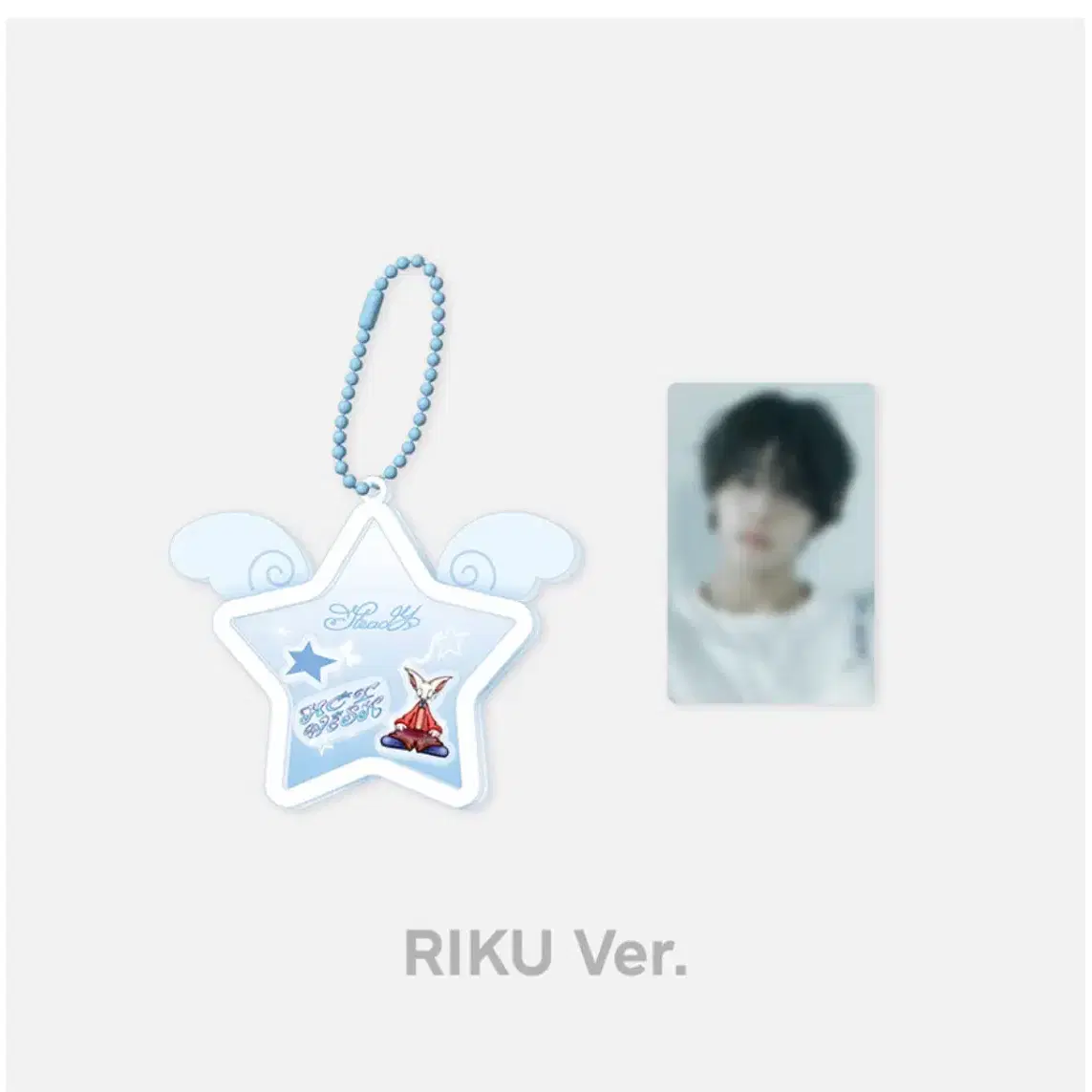 NCT | 엔시티 Nct wish Steady Riku Acrylic Shaker Keyring on