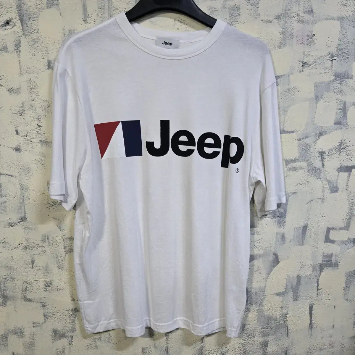JEEP Big Logo Round Short Sleeve Tee 100