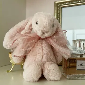 Jellycat 핑크 토끼 봉제 인형