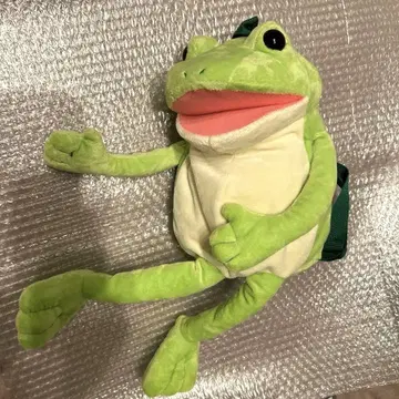 오토보케 케로삐삐 케로비 봉제 인형 백팩 개구리 명호 bag