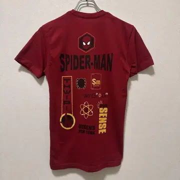 새상품급 MARVEL 공식 스파이더맨 양면 프린트 티셔츠