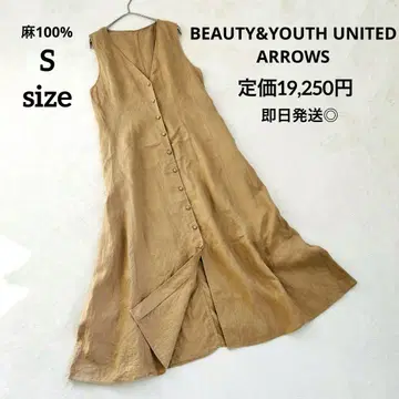 BEAUTY&YOUTH UNITED ARROWS 롱 원피스 린넨