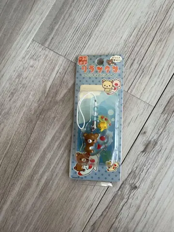 리락쿠마 키체인 스트랩