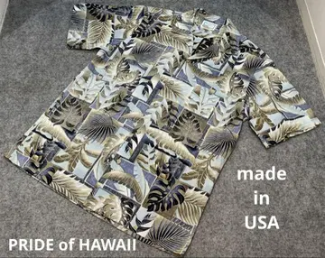 PRIDE of HAWAII 프라이드 오브 하와이 USA제 알로하 셔츠