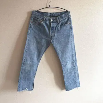 리바이스 데님 청바지 구제 의류 빈티지