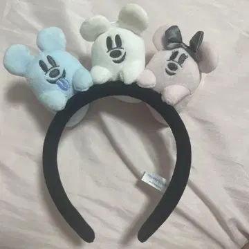 미키 미니 캐릭터 헤어 밴드