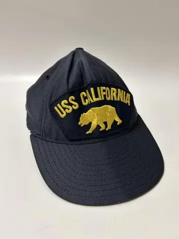 USS CALIFORNIA 블랙 캡 USA제 Golden bear