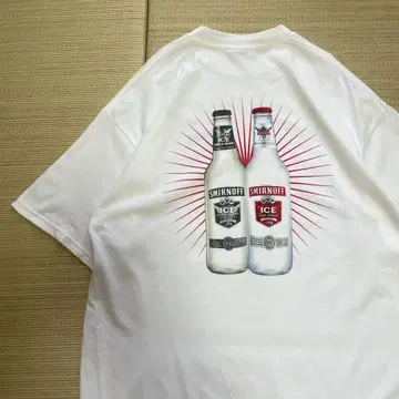 90s 00s 스미노프 Smirnoff 술 기업 티셔츠 XL