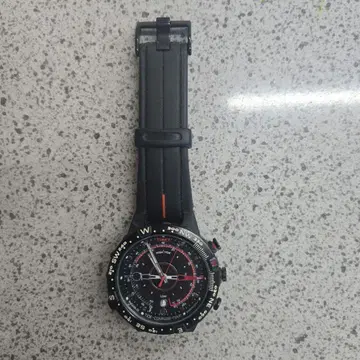Timex 타이맥스 TIDE COMPASS TEMP 손목시계 러버