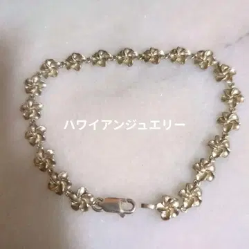 하와이안 주얼리 플루메리아 팔찌 실버 925