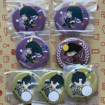 센고쿠 바사라 BASARA CLUB 캔뱃지 쿠로다 간페이 고토 마타베
