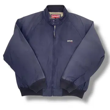 90s schott 블루종 자켓 자수 구제 의류 S 빈티지 페