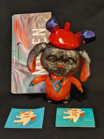 COJICA TOYS 몽환수 시리즈 무쿠 레드 성형/블랙/보라색