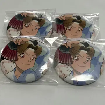 닌자 타마 란타로 시타마치 산책 캔뱃지 타무라 4개