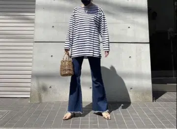 새상품급 searoomlynn 베이직 플레어 SRN06 블루 24인치