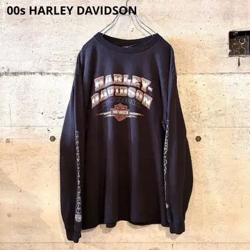 00s HARLEY DAVIDSON 할리 롱 T 티셔츠