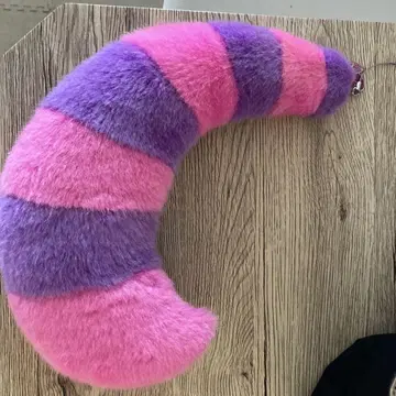 체셔 고양이 인조 모피 스트랩