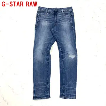 A6271 지스타로우 데님 D-STAQ 3D SLIM 면 파랑 28