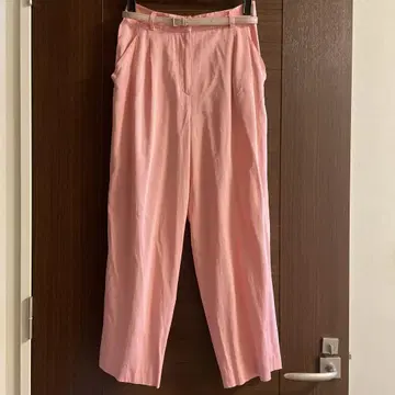 Ballsey 핑크 벨트 포함 팬츠