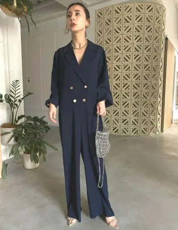 아메리빈티지 버튼 누락 BLAZER PLAYFUL ROMPERS
