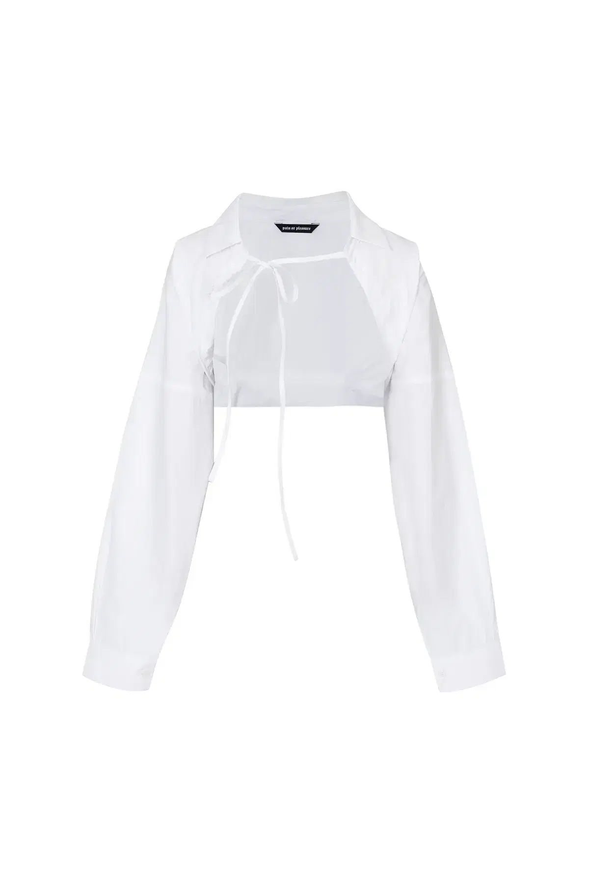 Pain or Pleasure Shirt Bolero White