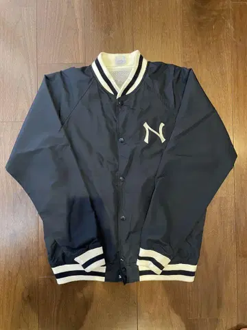 챔피온 바시티 자켓 M 네이비 NEW YORK 자수
