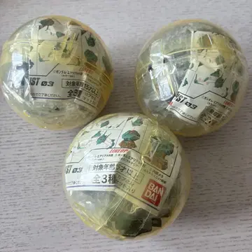 기동전사 건담 수성의 마녀 건담 가챠가챠 에어리얼 외장 3종