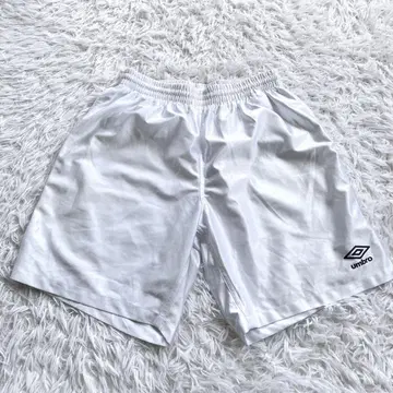 엄브로 숏 팬츠 하프 팬츠 원포인트 로고 화이트 06