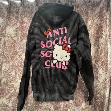 ANTI SOCIAL SOCIAL CLUB 헬로키티 후드티