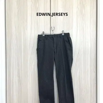 EDWIN.JERSEYS 팬츠 펠트풍 M 사이즈 다크 그레이