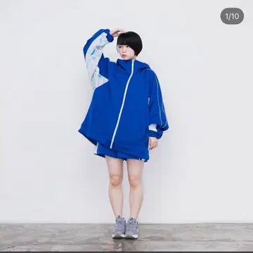 Futaba 페인트 후드티 팬츠