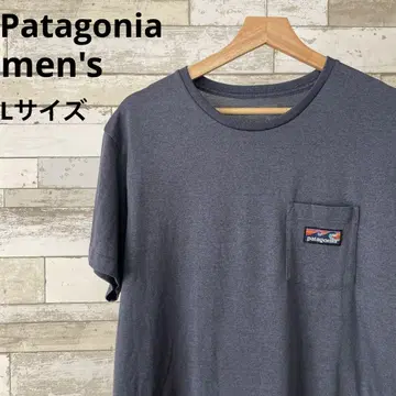 Patagonia 티셔츠 폴리에스테르 100% 남성용 L 사이즈 SP19