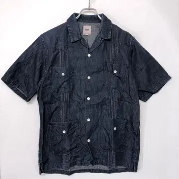 FOB FACTORY 아메카지 헤리티지 구제 의류 일본제 데님 쿠바 셔츠