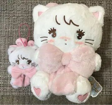 mikko characters 안아주는 리본 봉제 인형 무스 세트