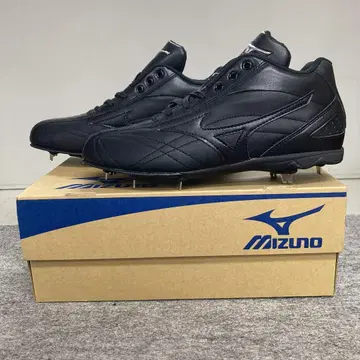 새상품 MIZUNO 미즈노 야구 소프트 스파이크 26 야구 스파이크 블랙
